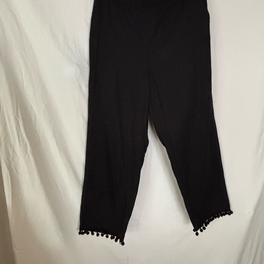 J. Crew Black Elastic Waist Pants